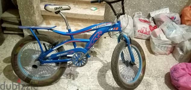 عجلة bmx mezoon استعمال خفيف حالة جيدة جدا