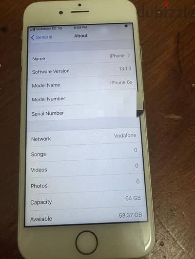 i phone 6S-64GB