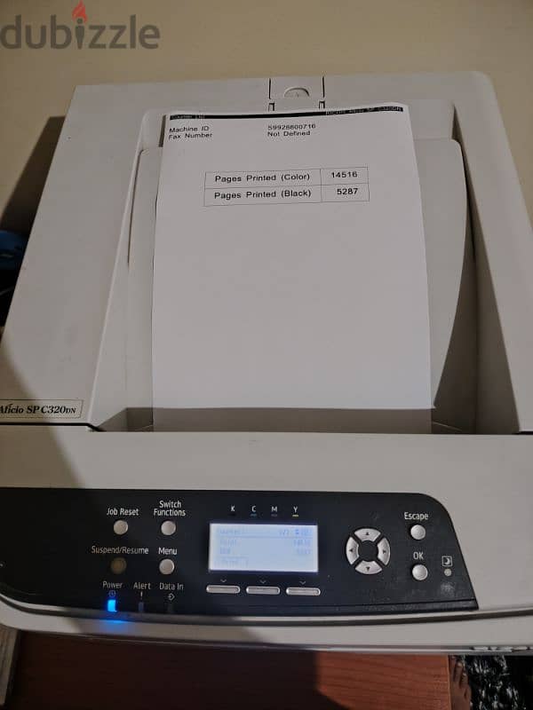 Printer Richo C320 DN طابعة ريكو الوان 3