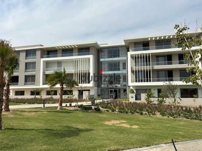 Prime location Ready to move apartment Ground with Big garden at Joulz Compound Near New Giza , Palm Hills , Shiekh Zayed