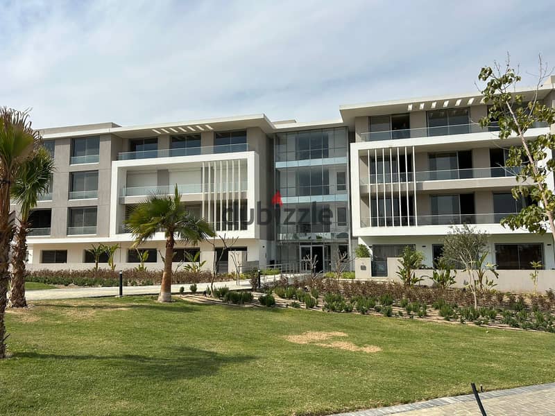 Prime location Ready to move apartment Ground with Big garden at Joulz Compound Near New Giza , Palm Hills , Shiekh Zayed 0