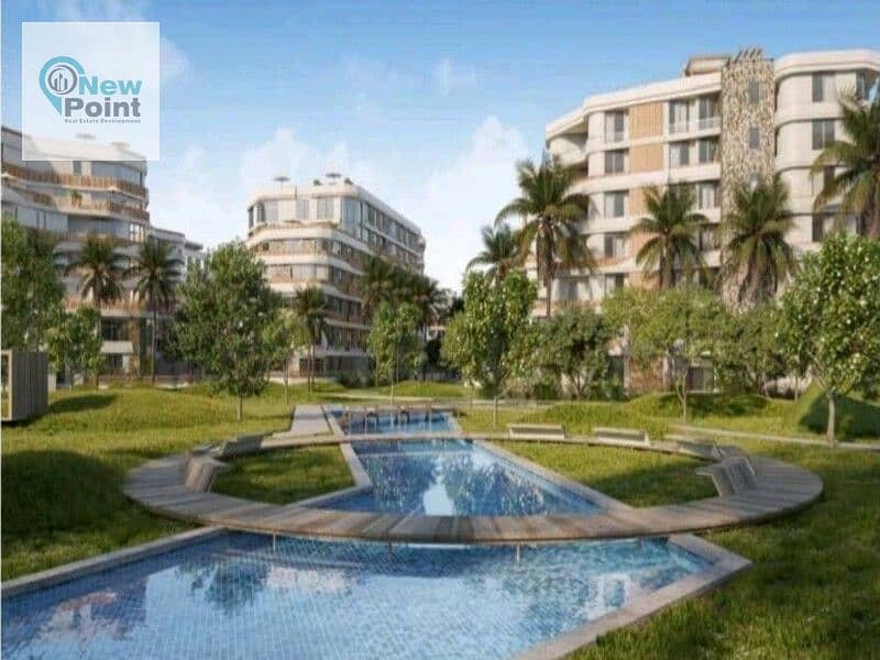 At the price of an apartment, own a duplex with a garden of 263 square meters, fully finished, with Tatweer Misr, in the heart of Mostakbal City 0