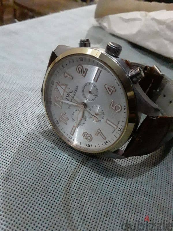 ساعة iwc أتوماتيك سويسرية أصلية 0