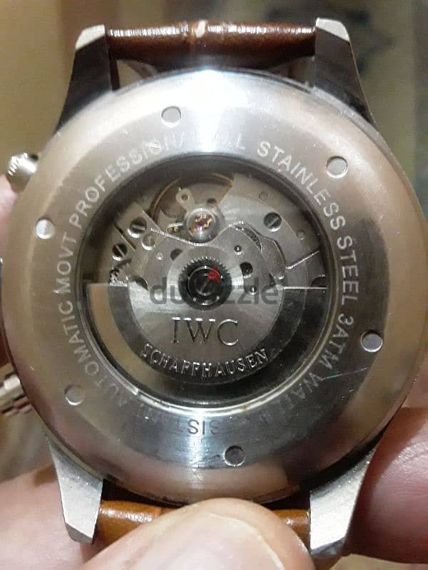 ساعة iwc أتوماتيك سويسرية أصلية 5