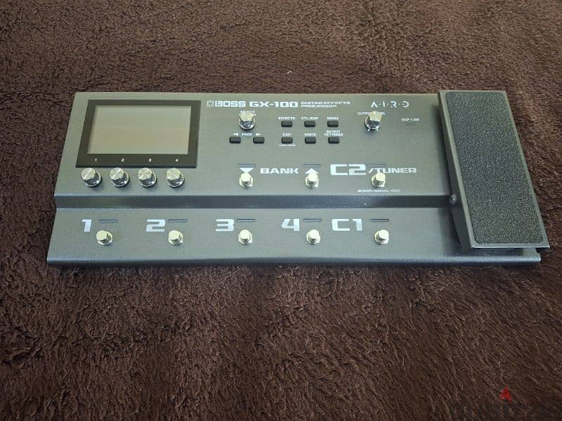 boss gx 100 multiple effect pedal 4