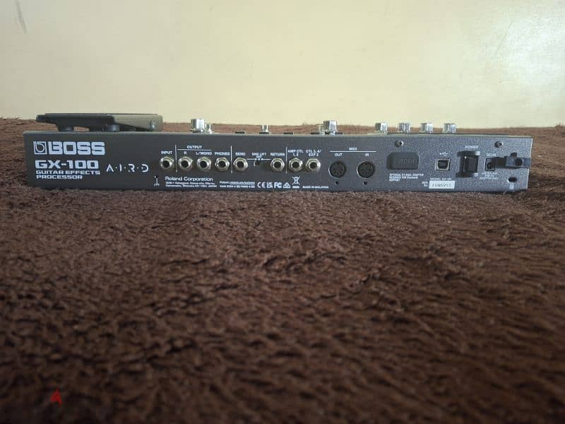 boss gx 100 multiple effect pedal 6