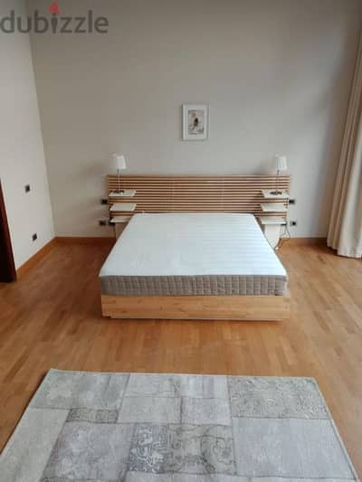 ground apartment fully furnished 3rooms for rent at forty west sodic