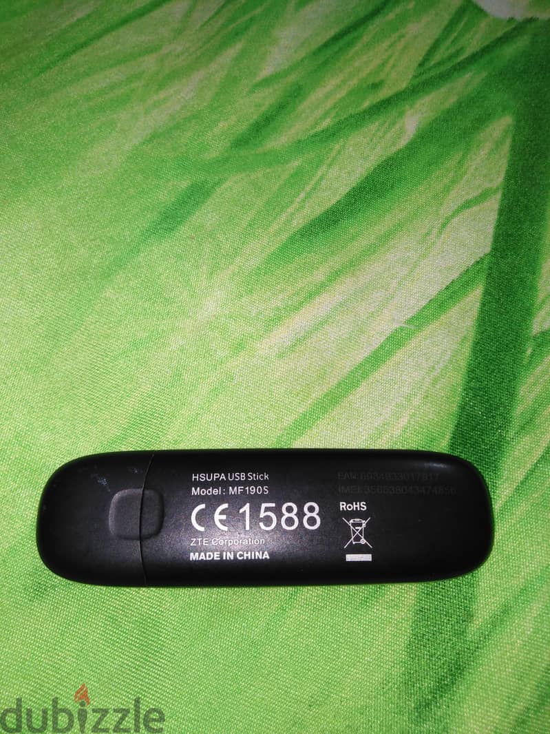 فلاشة إنترنت اتصالات ZTE HSUPA USB Stick (موديل MF190S) 1