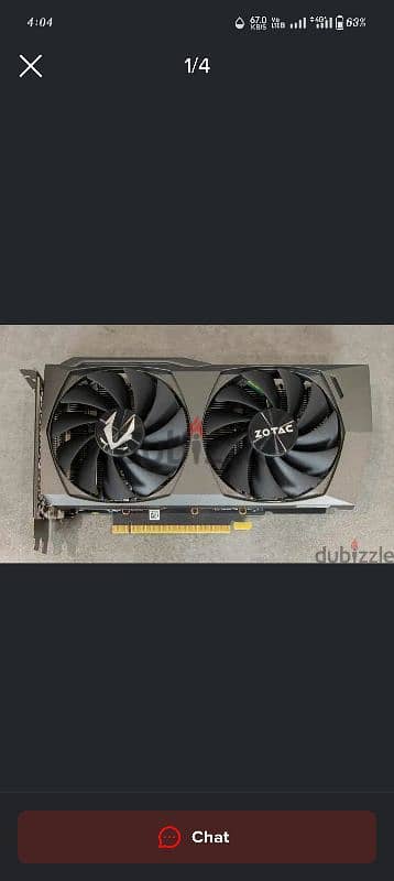 RTX 3050 8GB ZOTAC