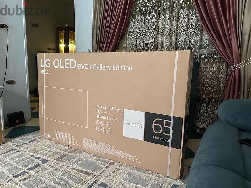 الشاشه جديده متبرشمه لم تستخدم ولم تفتح نهائي TV OLED65G2 0