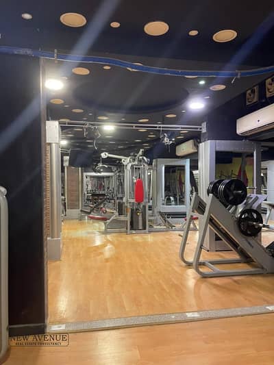 Gym for Sale  845 sqm at Hegaz Square masr el gadida