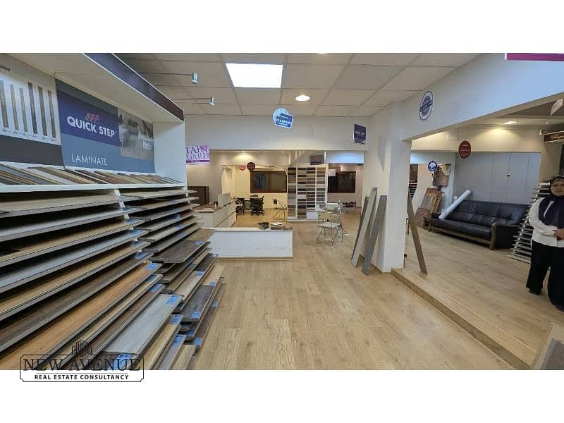 130 m2 fully furnished retail store in mohandseen 0