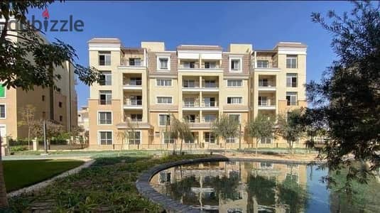 Ground apartment with garden for sale with 42% discount on cash in Sarai Mostakbal City Compound directly next to Madinaty Club Views