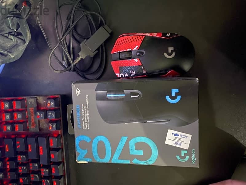 ماوس جيمنج Logitech g703 0