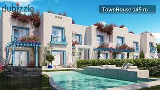 للبيع ف مرحلة كريت تاون هاوس145م Townhouse راس الحكمة -استلام قريب