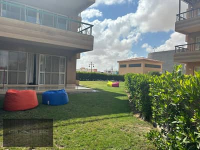 Resale 2BR ground chalet in Blumar north coast fully furnished