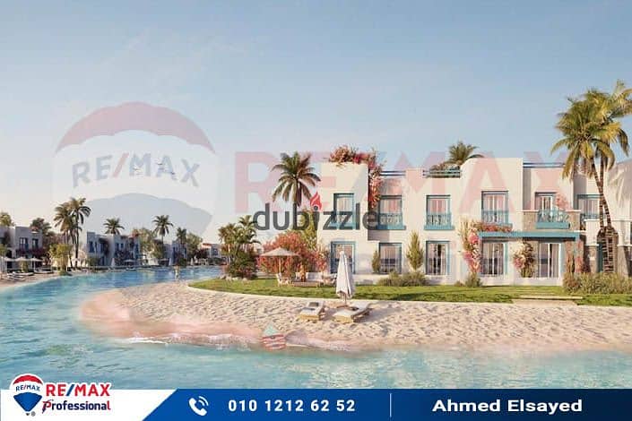 Own a duplex villa with an open view of the lagoon in the heart of Ras El Hekma 0