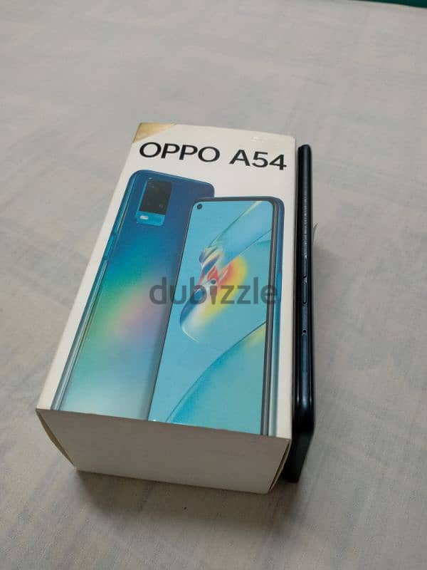 oppo a54 128/4+3 بلزقة الضهر 7