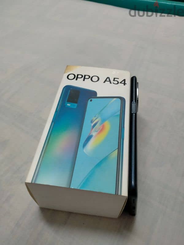 oppo a54 128/4+3 بلزقة الضهر 8