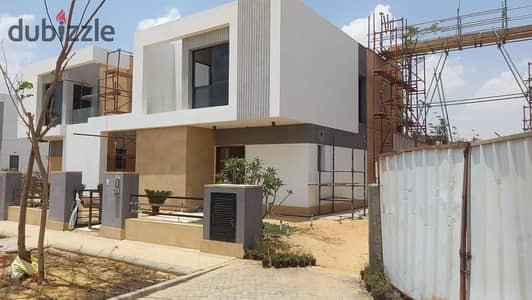 Fully finished townhouse villa with kitchen and air conditioners ZED EAST project, directly in front of Hyde Park