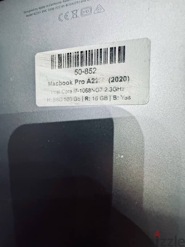 Apple MacBook Pro 2020 i7 7