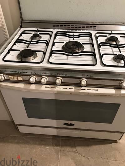 kiriazi cooker / oven 5 burner بوتجاز كريازي ٥ عيون