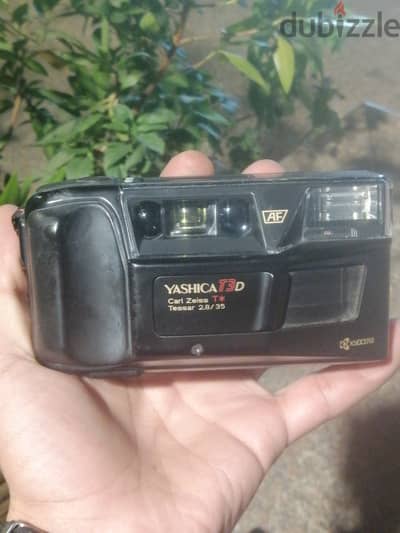 Original Japanese Yashica T3D Camera 35 mm 1988 fully operati