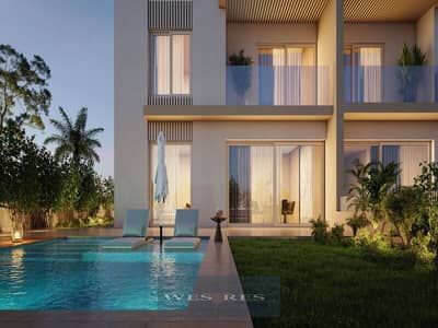 Town house Villa For Sale in El Sheikh Zayed installments over 8 years Dunes