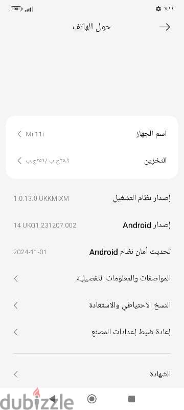 Xiaomi Mi 11i 5G كسر زيرو 10