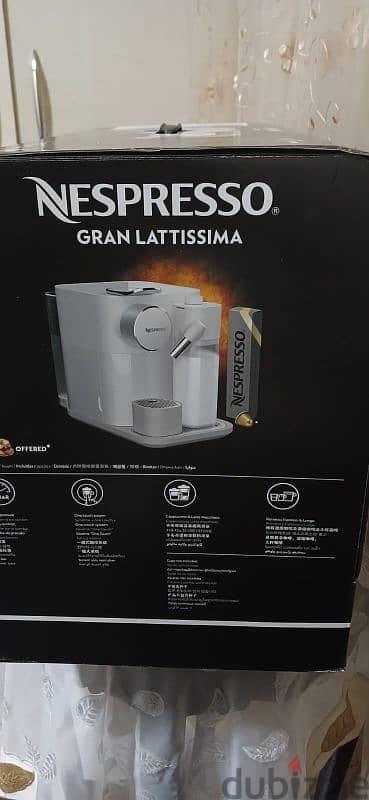 Nespresso Gran Lattissima (White)F531WH . made in Italy 2