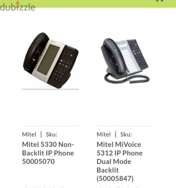 telephone miteal IP 1