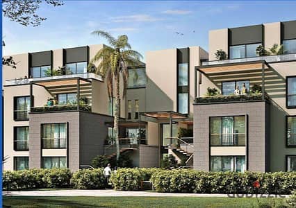 For sale townhouse 208 sqm, immediate delivery with 10% down payment  in Hyde Park Compound behind Palm Hills and in front of Al Gezir