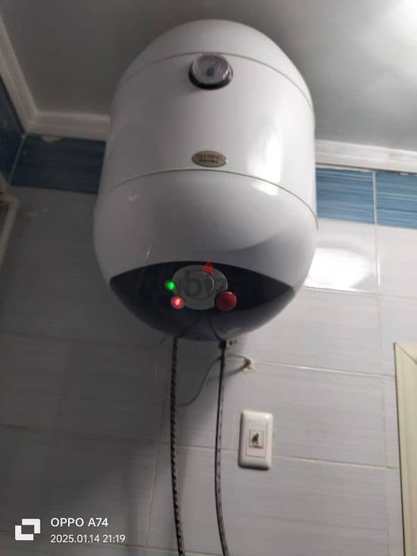 اوليمبك heater سخان اوليمبك ٥٠لتر حاله نظيفه new condition 0