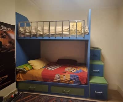 kids bedroom with trendy