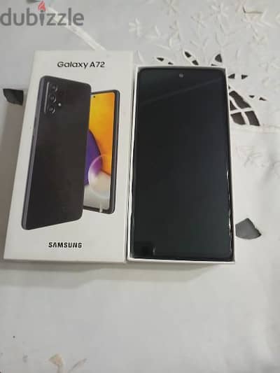 بالعلبه وكل المشتملات ١٢٨ جيجا  ٨رام    Samsung  a72 كسر زيرو