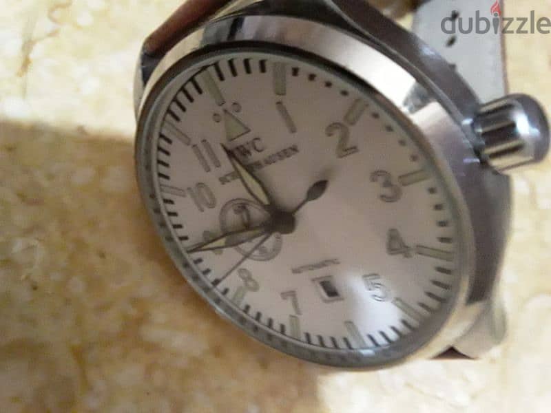 ساعة iwc اتوماتيكية سويسرية أصلية 1