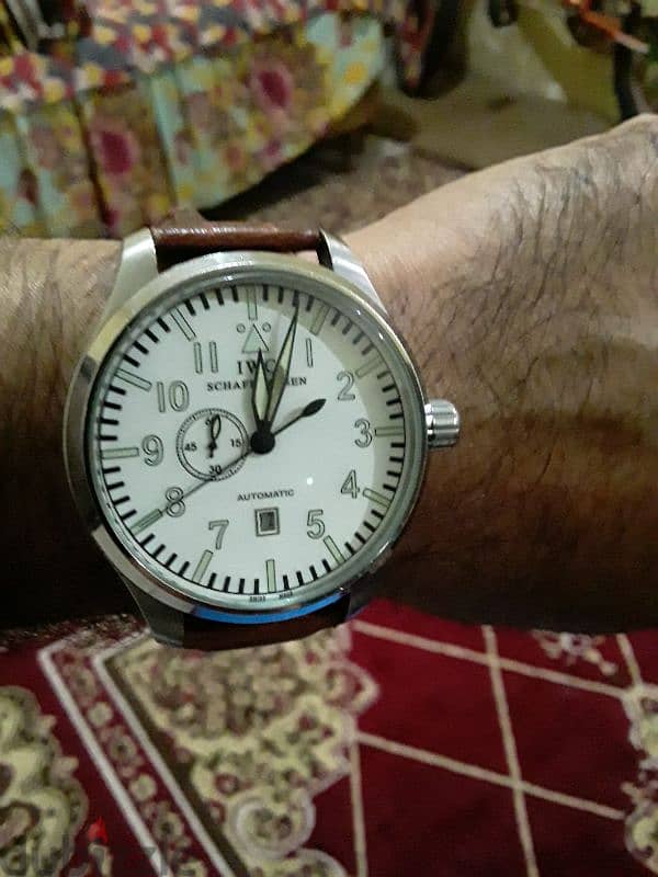 ساعة iwc اتوماتيكية سويسرية أصلية 4