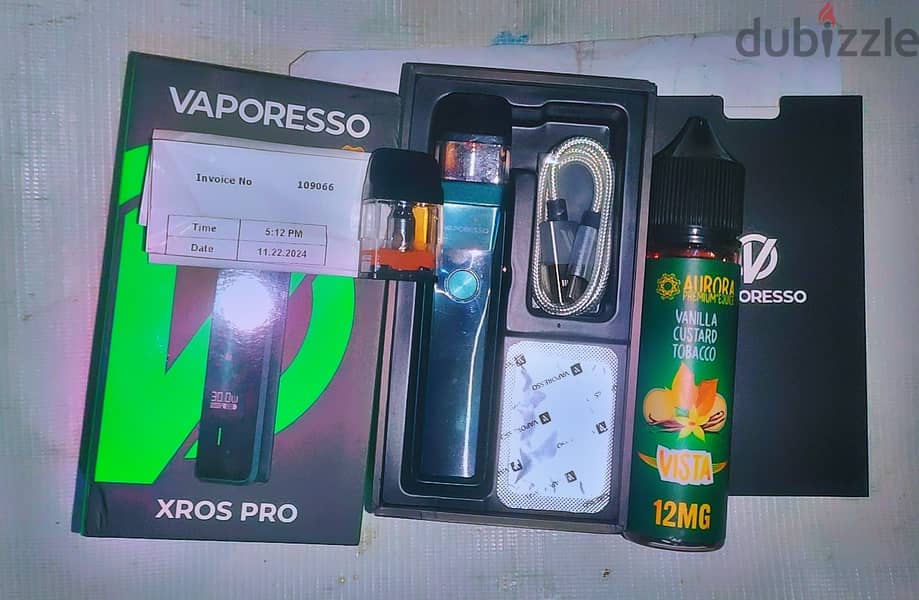 بود VAPORESSO XROS PRO استعمال شهرين خفيف جدا ابيعها عشان محتاج فلوس 2