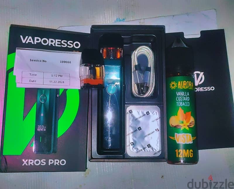 بود VAPORESSO XROS PRO استعمال شهرين خفيف جدا ابيعها عشان محتاج فلوس 4