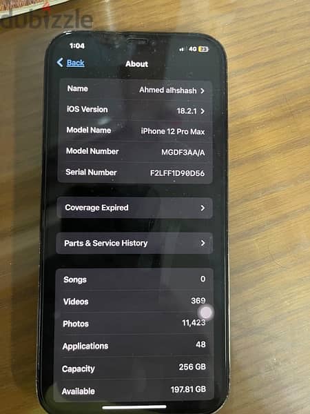 iphone 12 pro max 256g 5