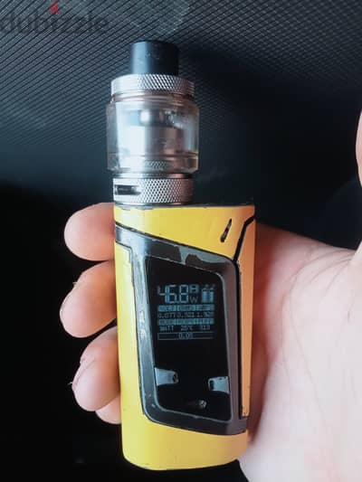 Smock alien 230W tank repeld duel cuel 2 battry Like new