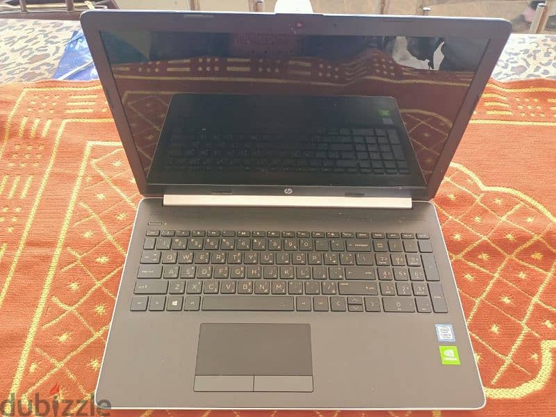 لابتوب hp الجيل السابع Core i3  شاشة 15.6بوصة Ram 4 هارد 560جيجا 17