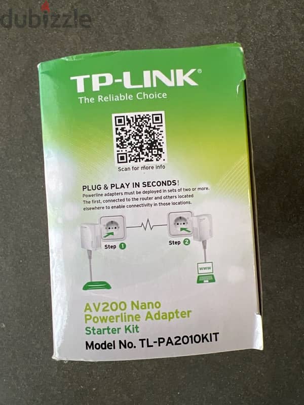 TP-Link AV200 Nano Powerline Adapter Starter Kit 3