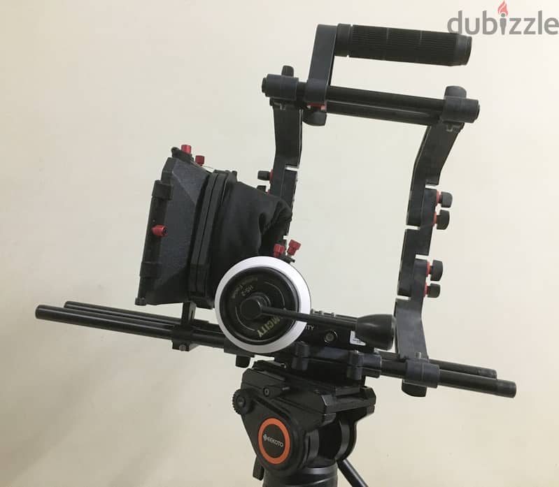 Geekoto Heavy Tripod + Filmcity FC-02 Camera Rig (Half Price) 6