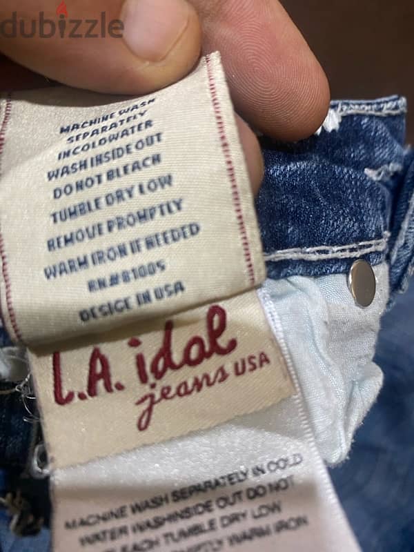 LA idol original jeans size 12 4