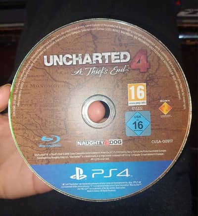 Uncharted 4 - PS4 تدعم العربي