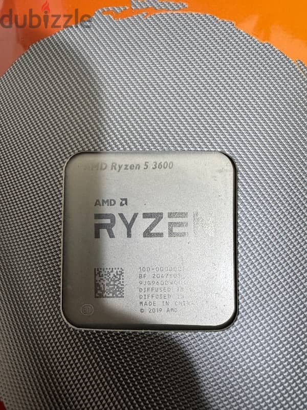 Ryzen 5 3600 + Some thermal paste 1