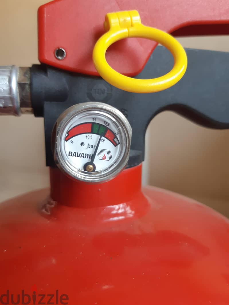 Fire extinguisher bavaria , طفاية حريق بافاريا ٦ كيلو 1