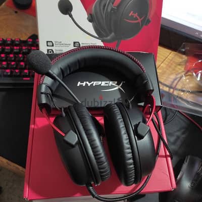 HyperX Cloud II Gaming headset سماعة هايبر اكس كلاود 2