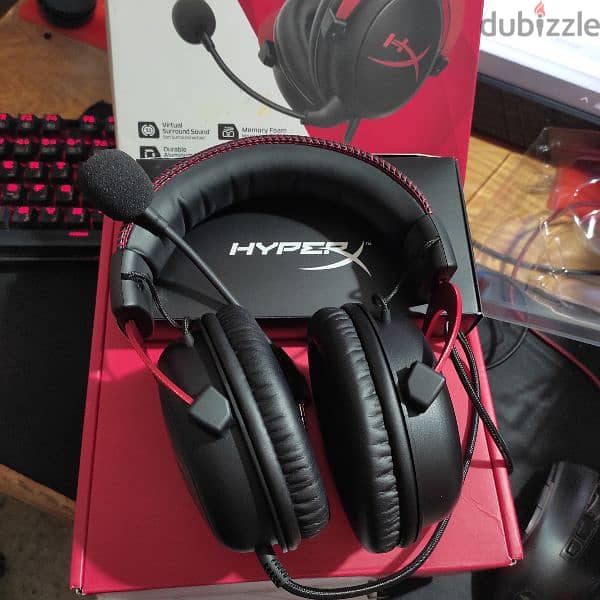 HyperX Cloud 2 Gaming headset سماعة جيمينج 3